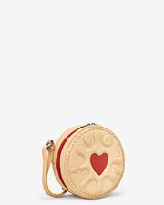 Jammie Dodger Biscuit Leather Cross Body Bag